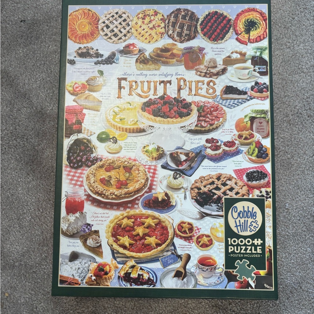 Cobb Hill by New Balance Fruit Pies Puzzle - Red, Yellow, Brown, Green, Blue